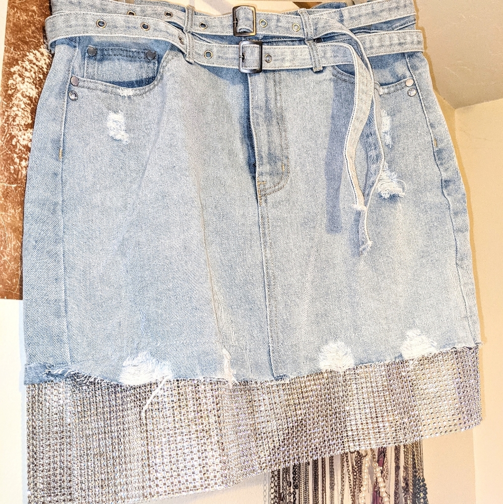 Jean Skirt